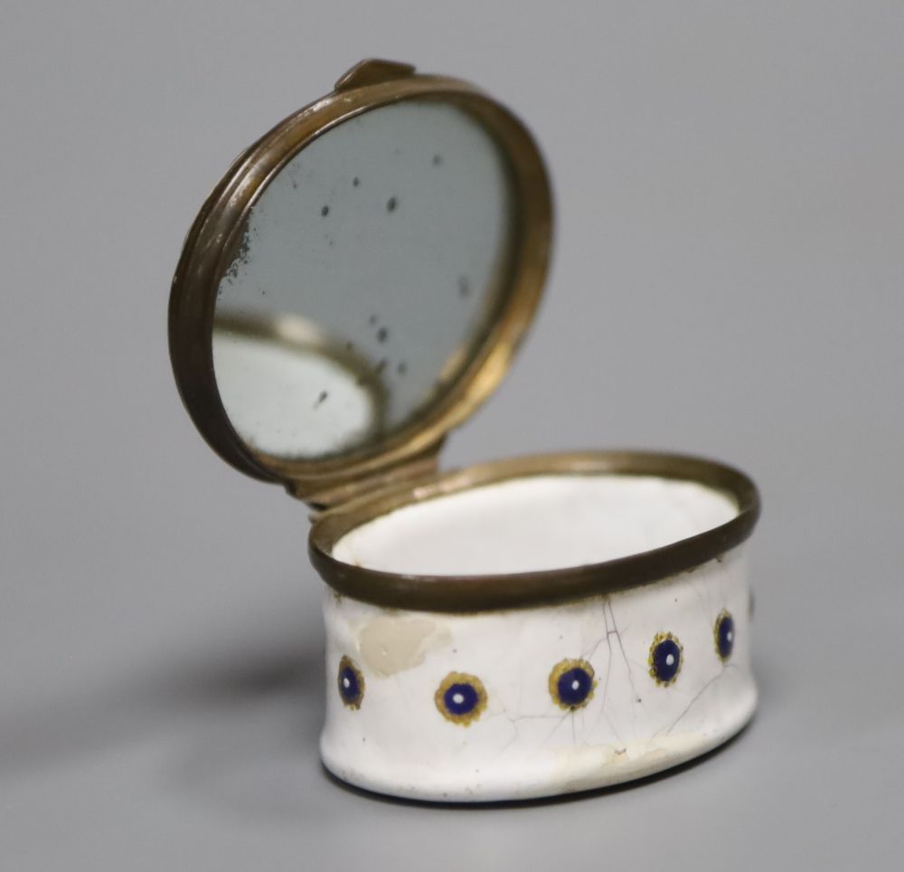 An early 19th century South Staffordshire enamel box